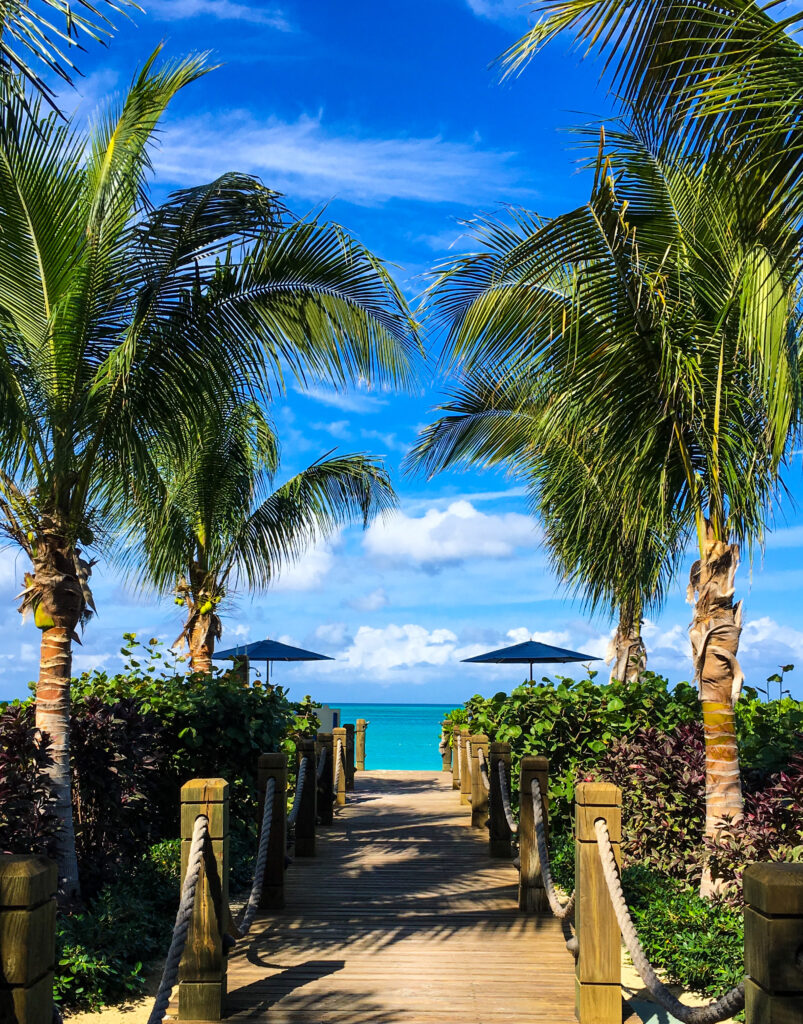 Turks and Caicos beachfront